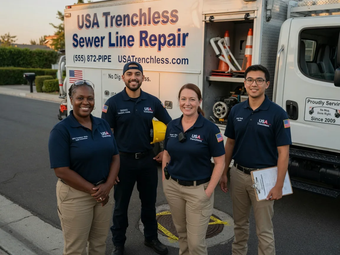 Sewer Line Repair company in Pineville, PA